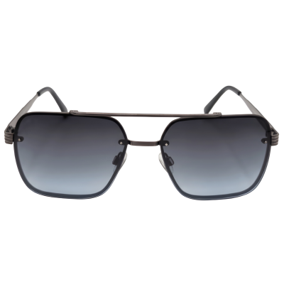 Blue Gradient Square Navigator Sunglasses