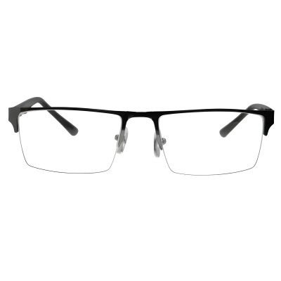 Caldwell Executive Half-Rim Rectangle Eyeglasses