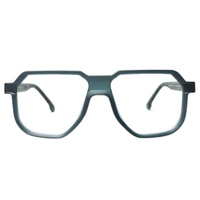 Deep Emerald Geometric Navigator Vision Frames
