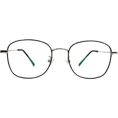 FlexLite Slim Round Full-Rim Eyewear – Premium Monel Frame with Side-Bend Temples (Multiple Colors)