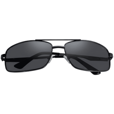 flexon-black-rectangular-sunglasses