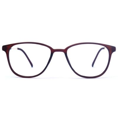 Premium Square-Oval Full Rim Sheet Eyewear – Brown & Transparent Black Variants