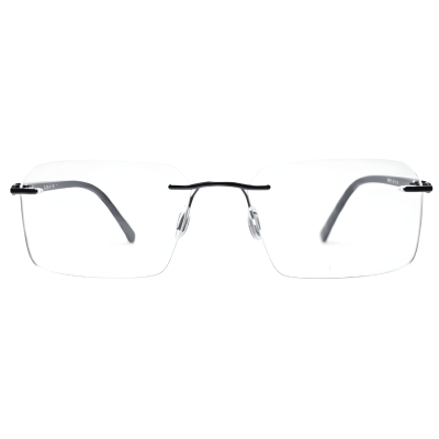 Nations Optics AirLight Rimless Round Rectangular – Grey