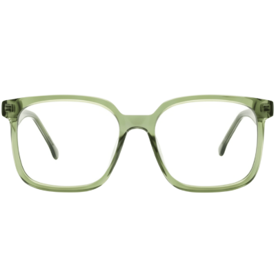 Sage Transparent TR90 Full Rim Square Eyeglasses
