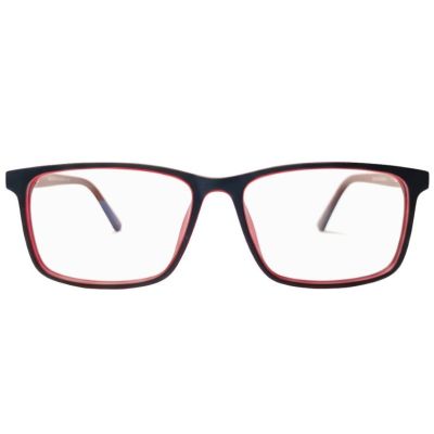 Premium Nylon Full Rim Rectangle Eyeglasses – Unisex