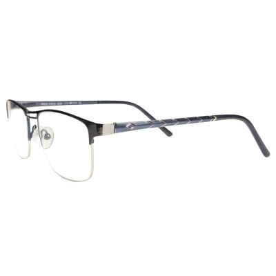 ProEdge Sleek Semi-Rimless Rectangular Eyeglasses