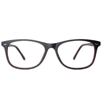 Soft Rectangular Full Rim Carbon Fiber Eyeglasses