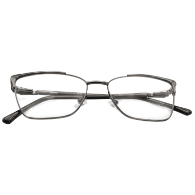 SlatePro Executive Rectangular Eyeglasses