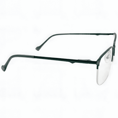 Titanium Rimless Modified Rectangular Eyeglasses - Nations Optics