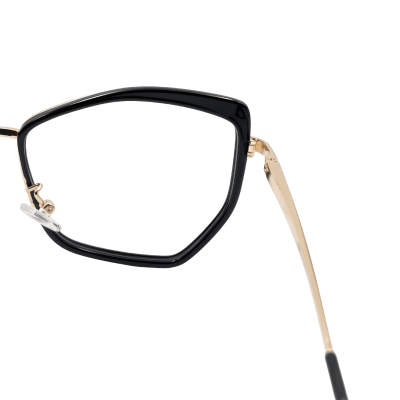 NoirEdge Geometric Luxe Eyeglasses