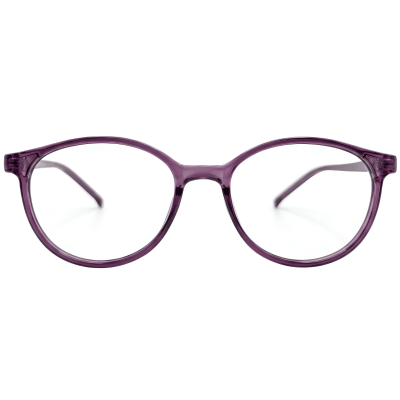Violet Aura Transparent Eyeglasses for Women