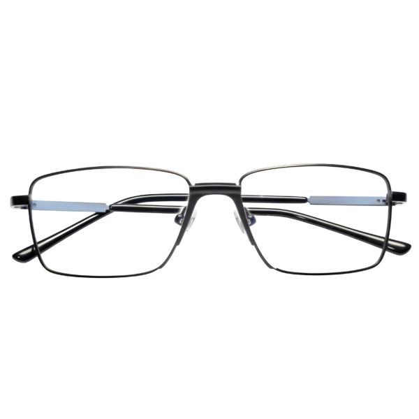 Navigator Double-Bridge Metal Eyeglass Frames