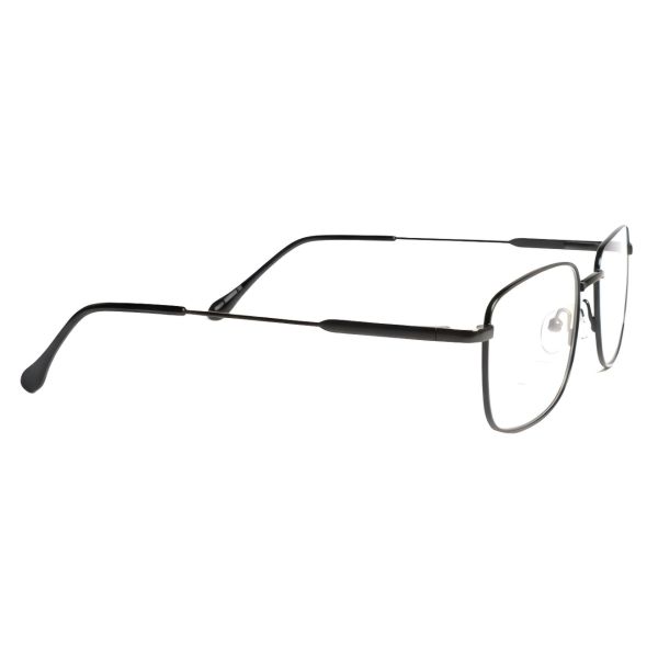 Urban Minimalist Thin Black Metal Square Frames
