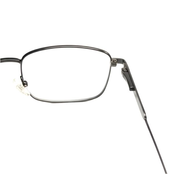 Urban Minimalist Thin Black Metal Square Frames