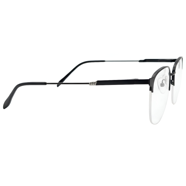  Titan-Flex Onyx Shadow Matte Black Rectangle Specs 