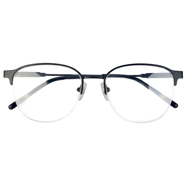  Titan-Flex Onyx Shadow Matte Black Rectangle Specs 