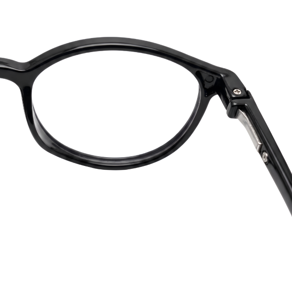 Classic Black Full Rim Eyeglasses