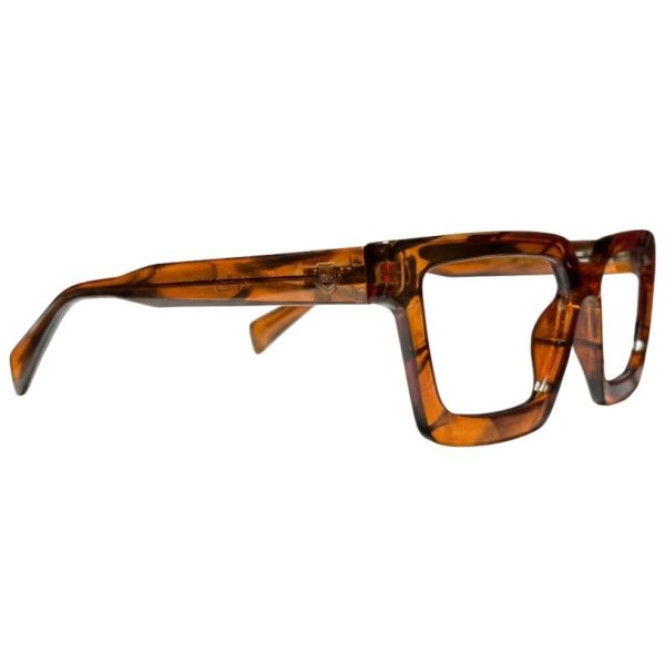 Havana Brown Wood-Grain Inspired Bold Frames