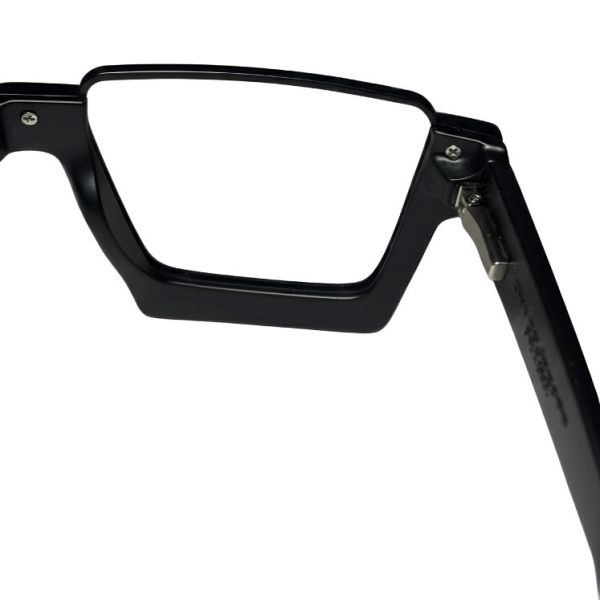 Emerald Bold Geometric Square Full-Rim Frames