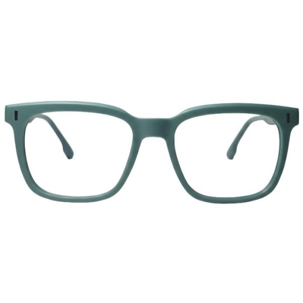 NationsOptics Forest Green Matte Modern Vision Frames