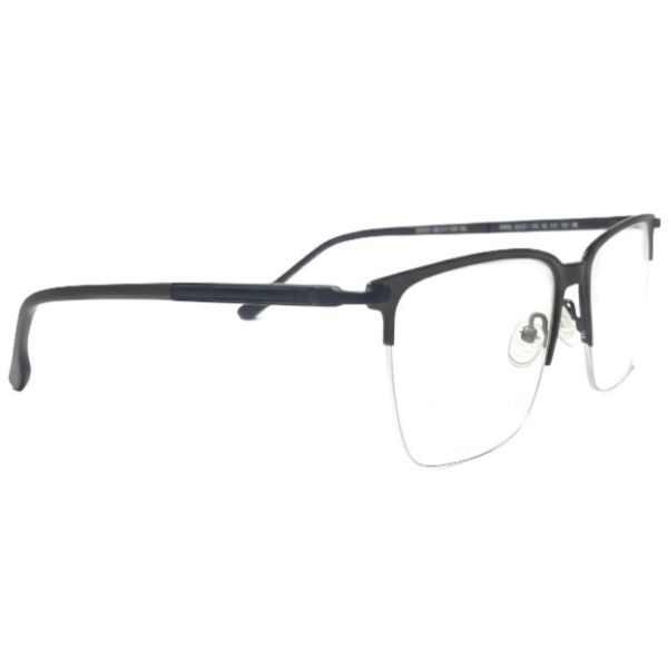 NationsOptics Metal Grey Full-Rim Rectangular Frames (2)