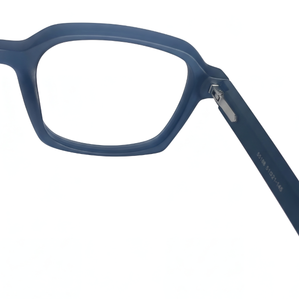 Titan-Flex Indigo Pulse Matte Blue Rectangle Specs