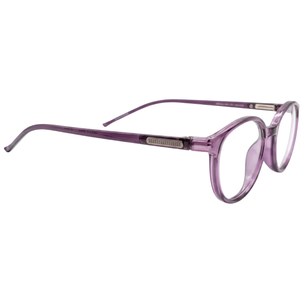 Violet Aura Transparent Eyeglasses for Women