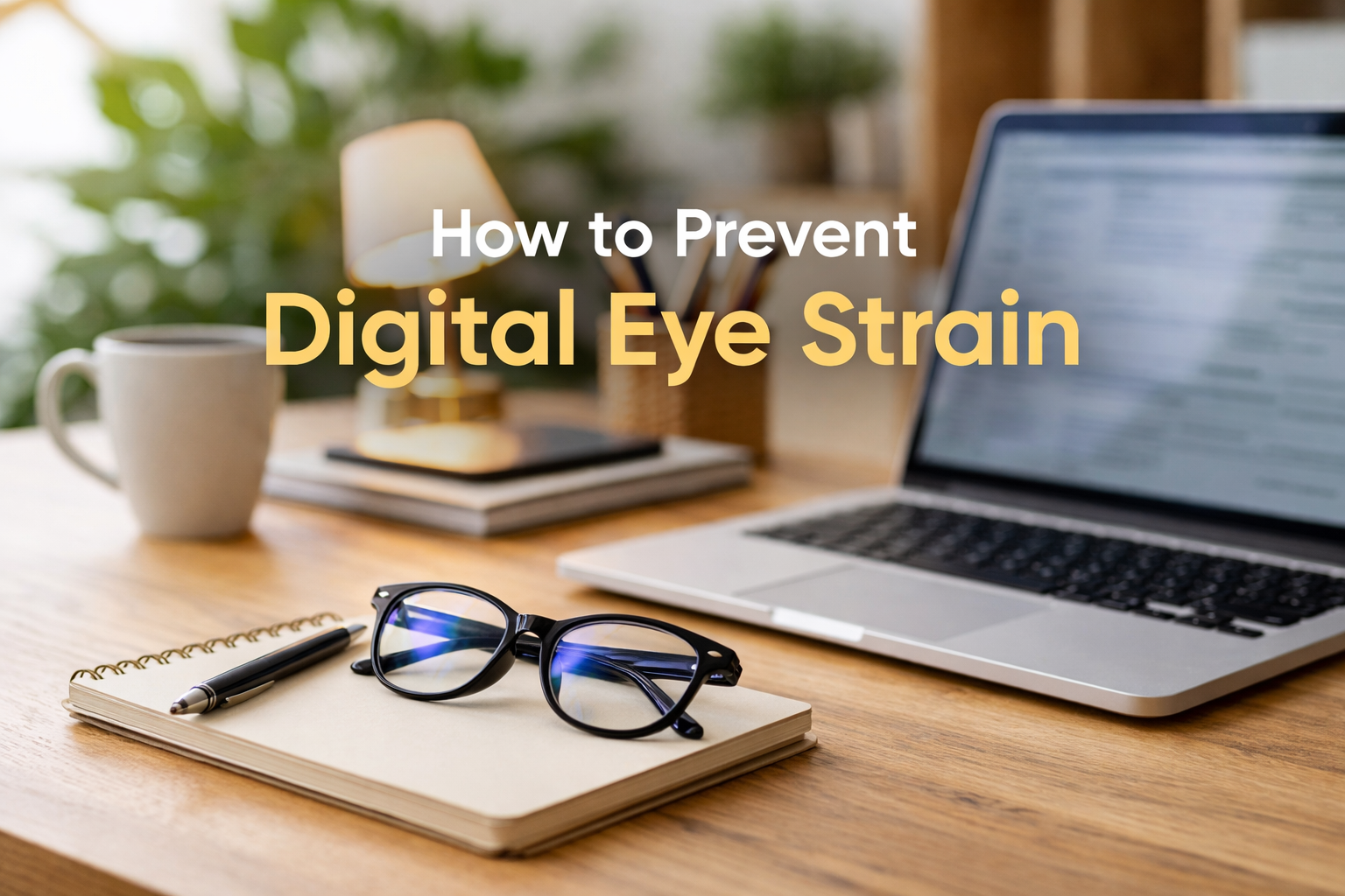 How to Prevent Digital Eye Strain from Screens | NationsOptics Eye Care Guide