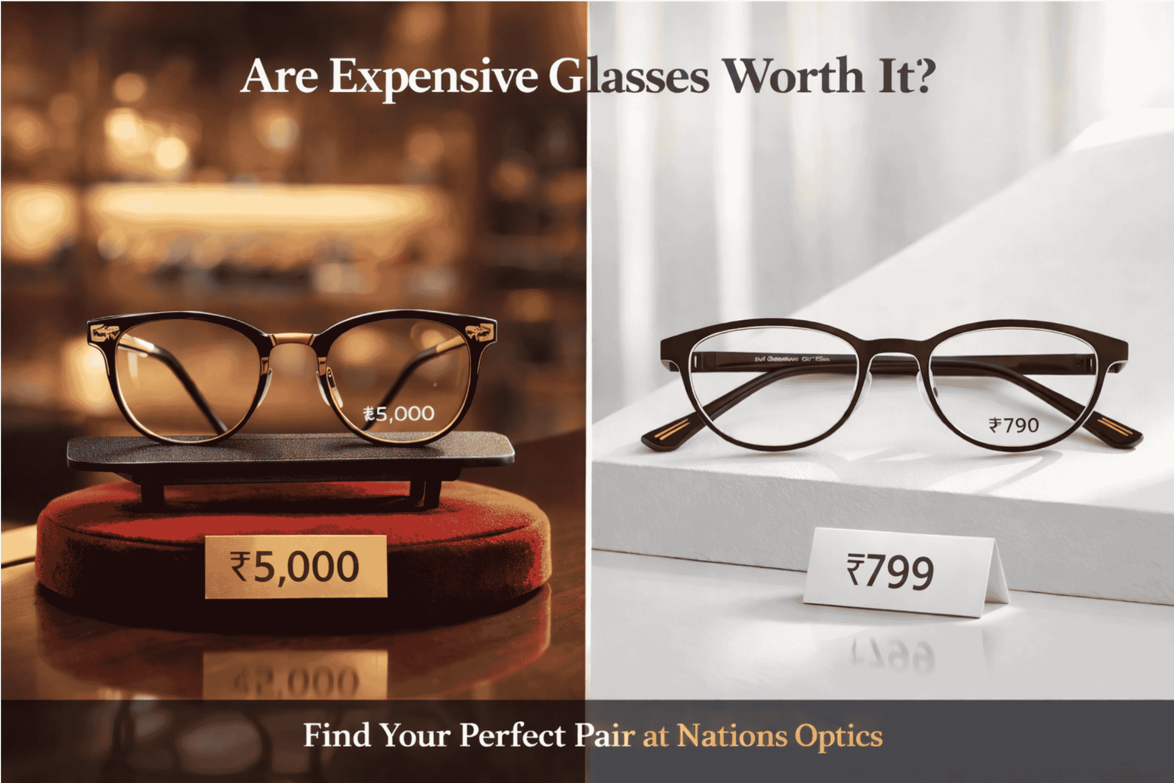 Are Expensive Eyeglasses Worth It? Real Cost vs Value Explained | NationsOptics