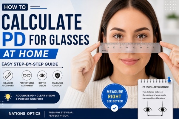 How to Calculate PD for Glasses at Home – Easy Step-by-Step Guide (2026)