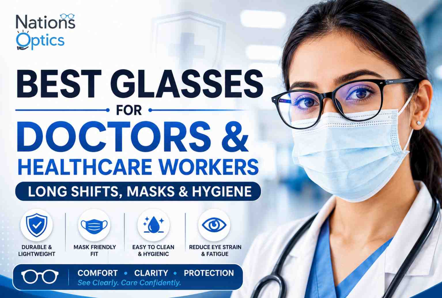 Best Glasses for Doctors & Healthcare Workers: Mask-Proof Guide