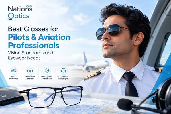 Best Glasses for Pilots: Vision Standards & Eyewear Guide