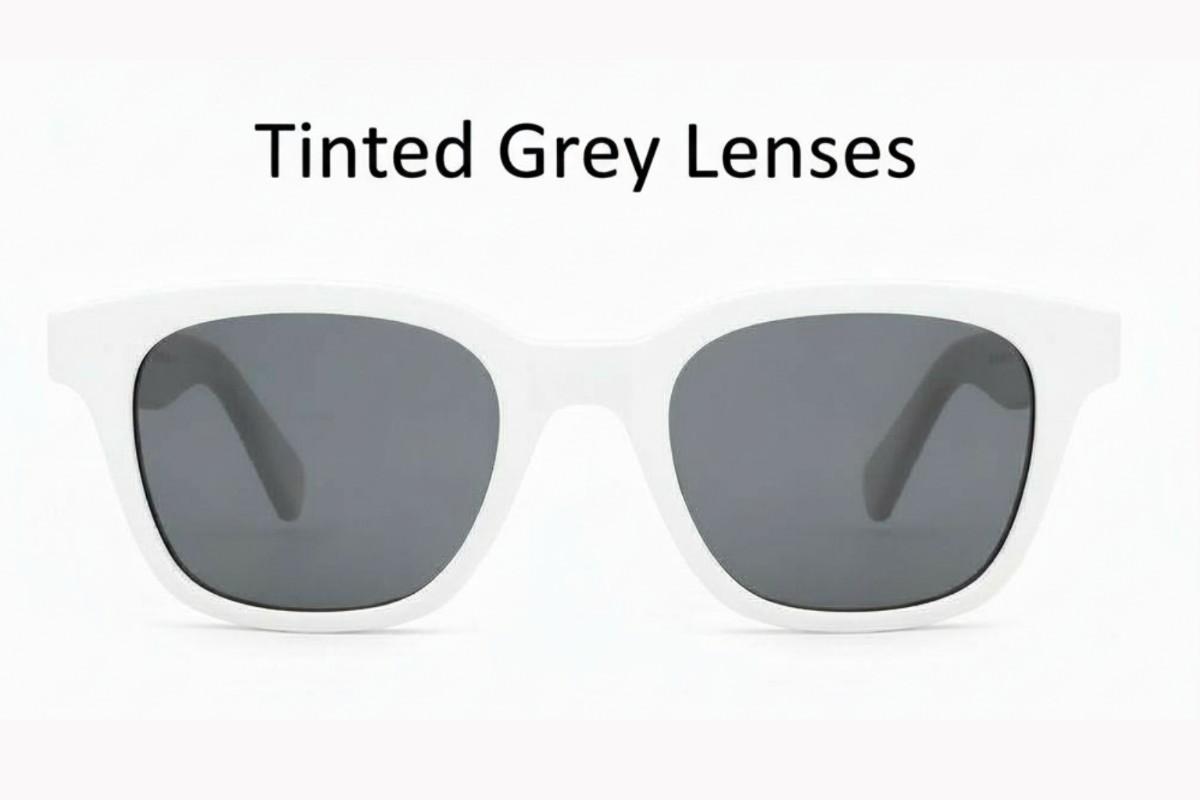 Tinted Grey Lenses: Quality UV Protection & Comfort for Sunlight and Outdoor Use