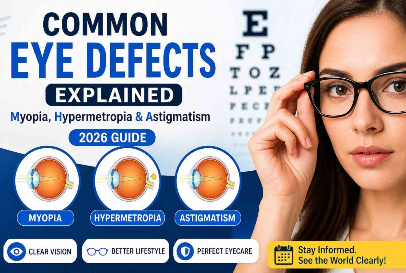 Common Eye Defects & Best Glasses Guide (2026)