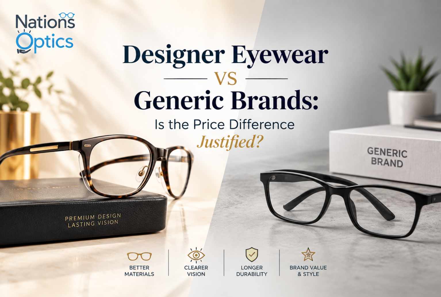 Designer vs Generic Eyewear: Is the Price Worth It?