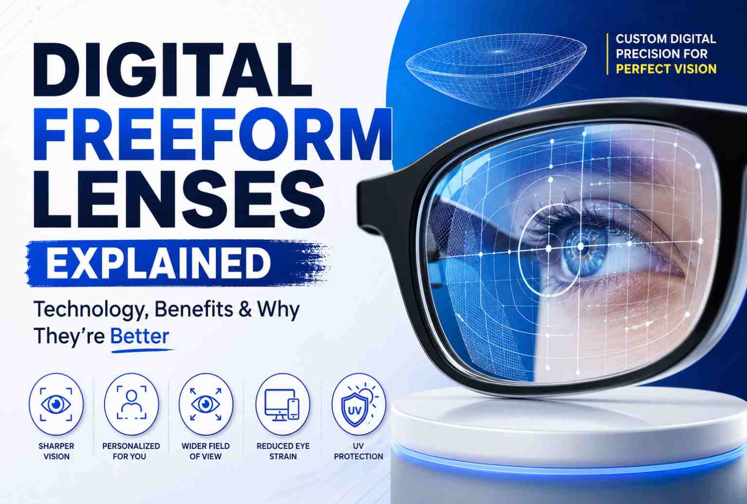 Digital Freeform Lenses Explained: Benefits, Technology & Why They're Better