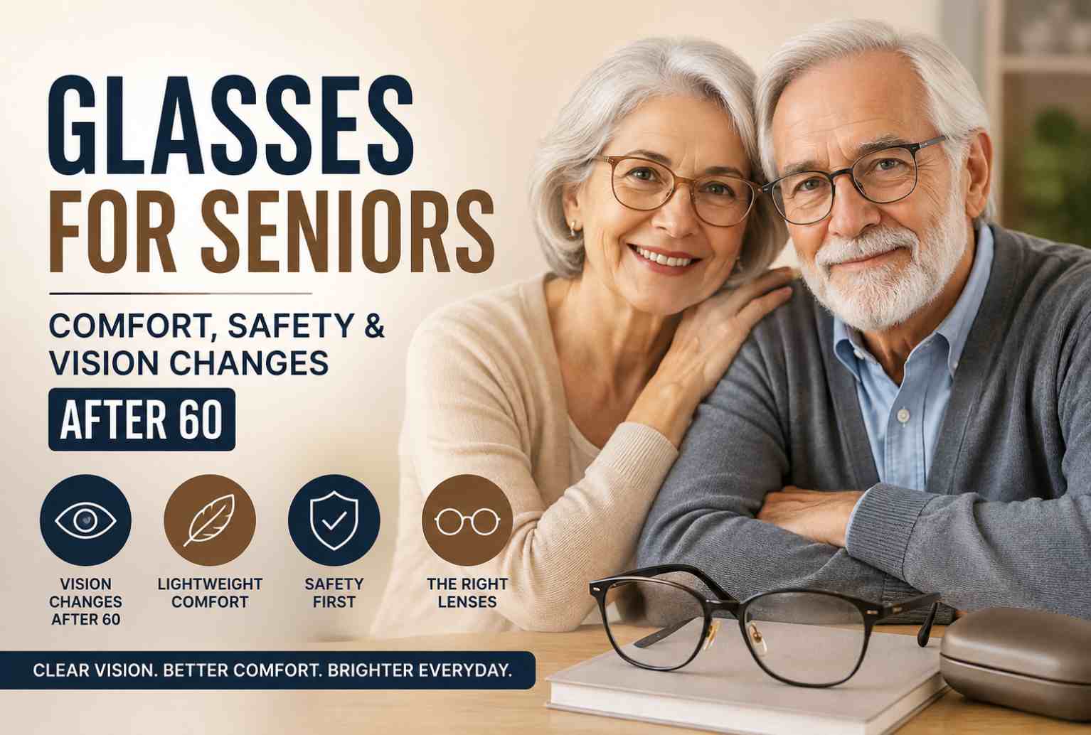 Glasses for Seniors: Best Lenses & Frames After 60