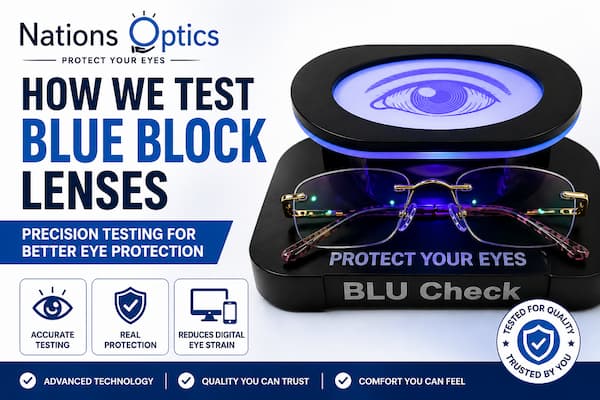 How We Test Blue Block Lenses – Nations Optics