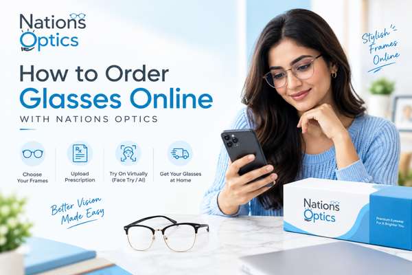 How to Order Glasses Online From Nations Optics: A Step-by-Step Guide