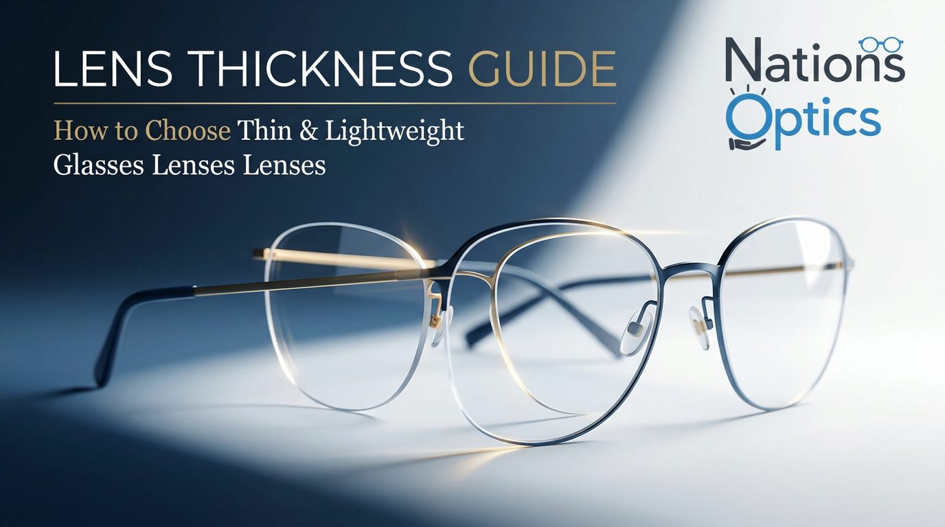 Lens Thickness Guide: How to Get Thin, Lightweight Glasses