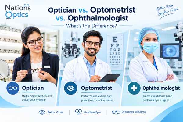 Optician vs. Optometrist vs. Ophthalmologist: What's the Difference?