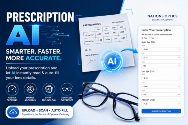 Prescription AI: The Future of Smart Eyewear Ordering at Nations Optics