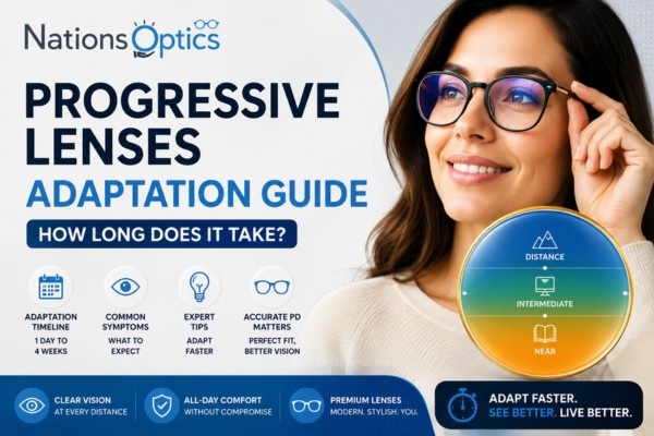 Progressive Lenses Adaptation Guide: How Long Does It Take?