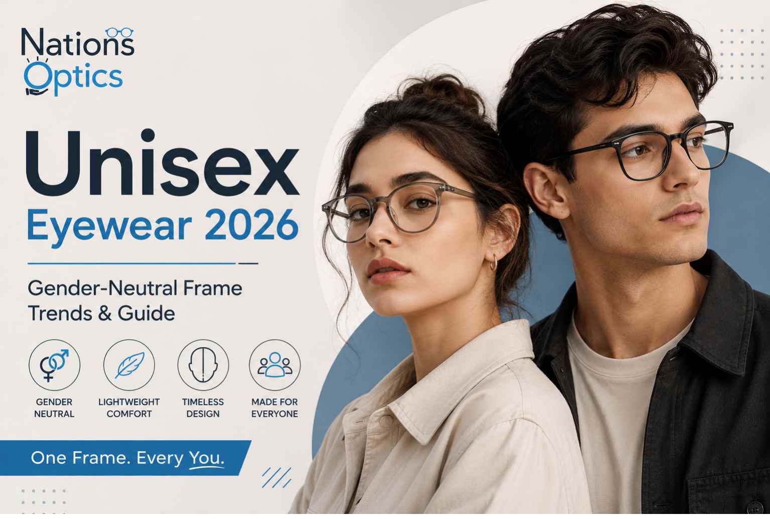Unisex Eyewear 2026: Gender-Neutral Frame Trends & Guide