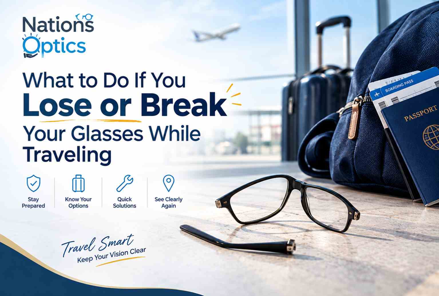 Lost or Broken Glasses While Traveling? Here's What to Do