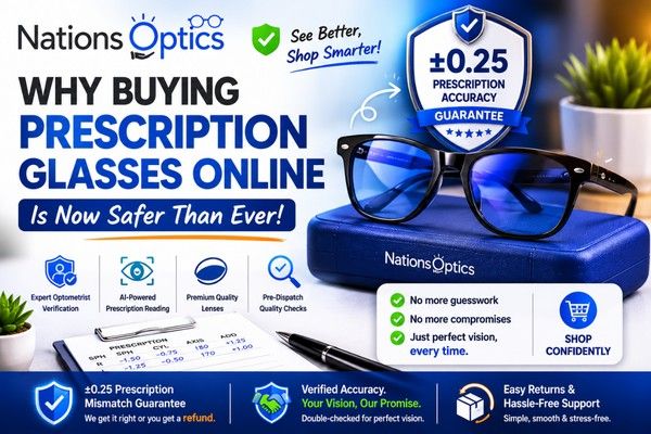 Why Buying Prescription Glasses Online is Now Safer Than Ever