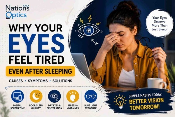 Why Your Eyes Feel Tired Even After Sleeping