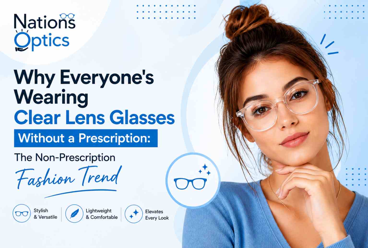 Clear Lens Glasses Without a Prescription: The 2026 Trend
