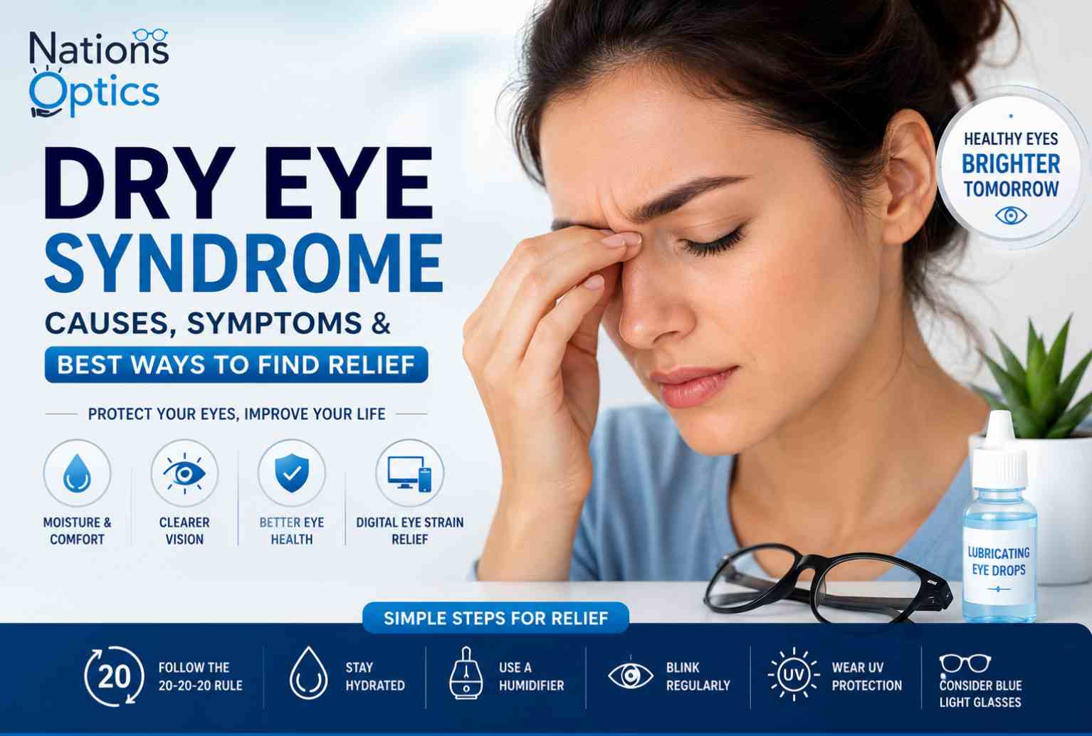 Dry Eye Syndrome: Causes, Symptoms & Best Ways to Find Relief