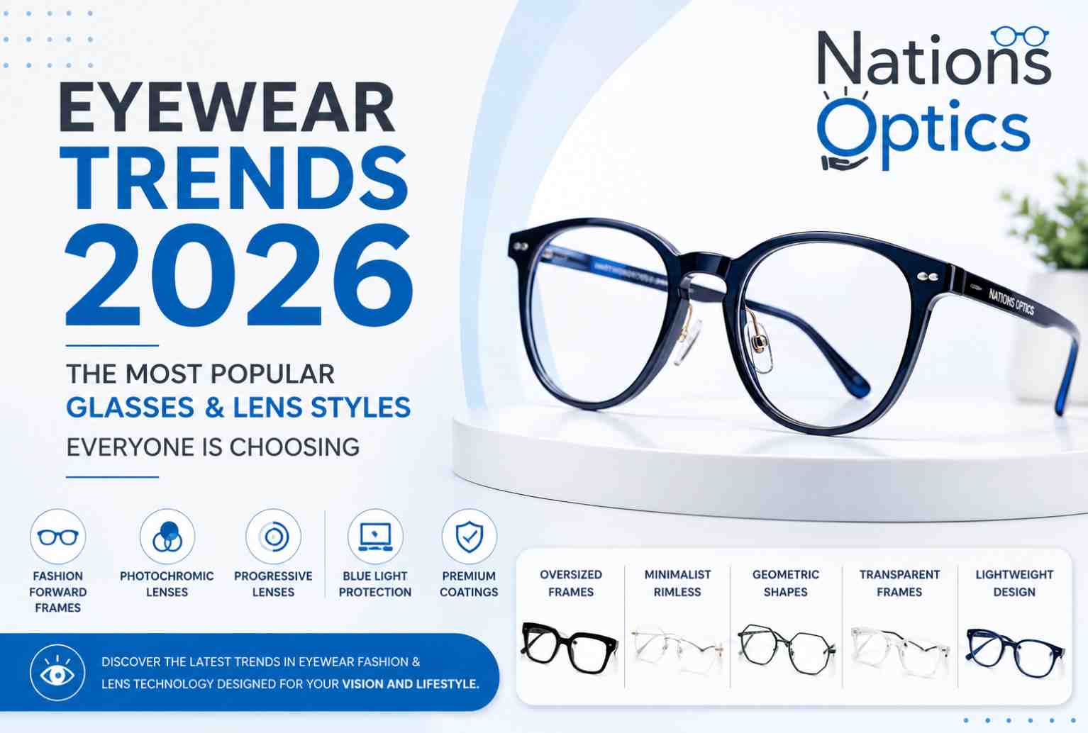 Eyewear Trends 2026: The Most Popular Glasses & Lens Styles Everyone Is Choosing